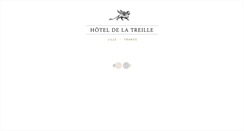 Desktop Screenshot of hoteldelatreille.com